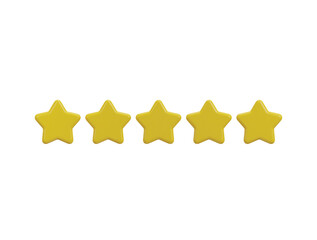 five star customer rating feedback rang rating achievements icon