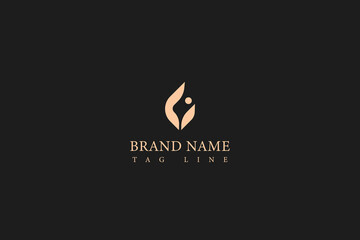 Minimal Monogram Logo Identity for Branding, Business, Real Estate, Fashion and Elegant Brand