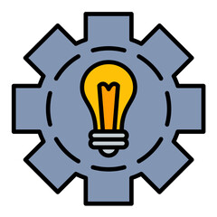 Innovation Flat Multicolor Icon