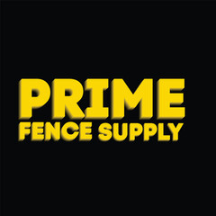  prime fence text efect, vector, text, logo, design, business, banner, free
