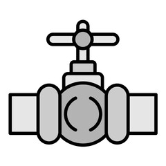Valve Flat Multicolor Icon