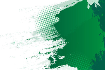 Abstract green grunge texture background with halftone © Toing