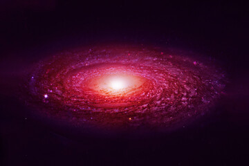 A distant galaxy. Elements of this image furnished by NASA