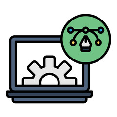 Design System Flat Multicolor Icon