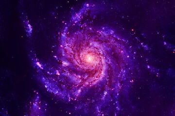 A distant galaxy. Elements of this image furnished by NASA