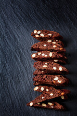 Cantuccini on slate