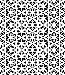 Black seamless abstract pattern. Overlay for background and backdrop. Ornamental design. PNG graphic illustration with transparent background.