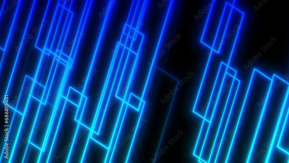 Poster motion graphic shapes abstract animation - seamless looping video animation