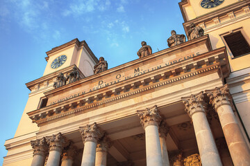 Assumption cathedral in the city of Vac, Hungary.