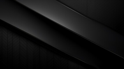 Black carbon fiber background. 3d rendering. Computer digital drawing.