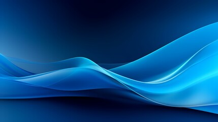 Abstract blue wavy background. Vector illustration for your design. Eps 10
