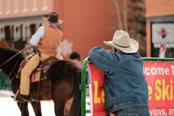 skijoring in leadville