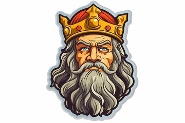 Obraz premium king, money and power, majestic monarch