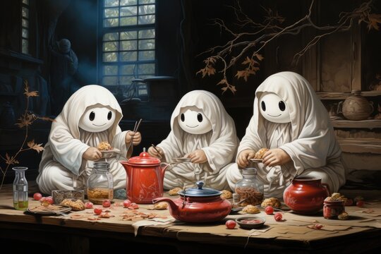 Yokai - Ghost spirits come to life in homes and grounds