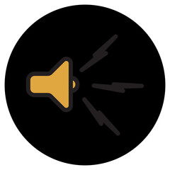 speaker color icon