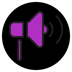 speaker color icon