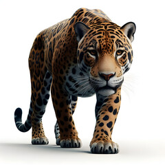 Jaguar, yaguar, yaguareté,​ Panthera onca, felino, gatito,  - obrazy, fototapety, plakaty