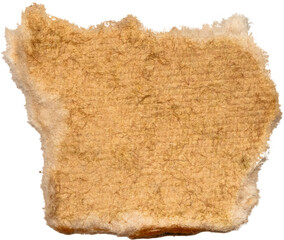 small torn paper piece isolated, scrap of paper, png asset.