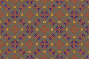 Abstract background.Indian, Arabic, Turkish style elements.Vintage card.
Seamless pattern.Perfect for fashion, textile design, cute themed fabric, on wall paper,wrapping paper and home decor.