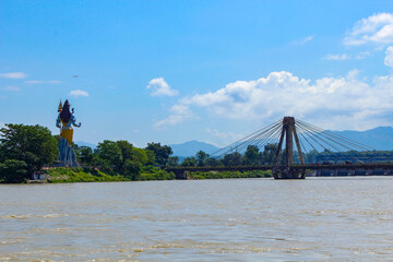 View of Swami Vivekanand Park. Haridwar, India