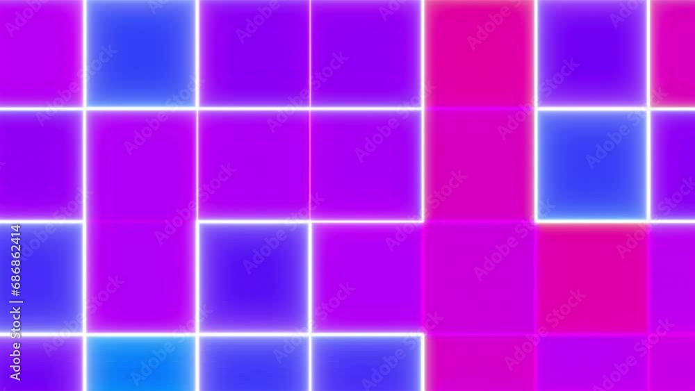Poster abstract big blocks. computer generated 3d render