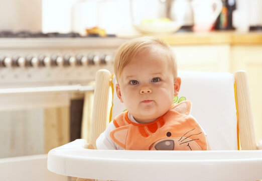 Baby in High Chair