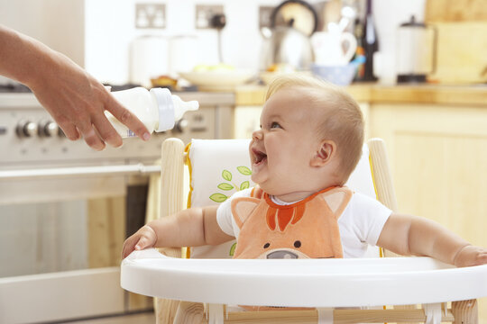 Baby in High Chair