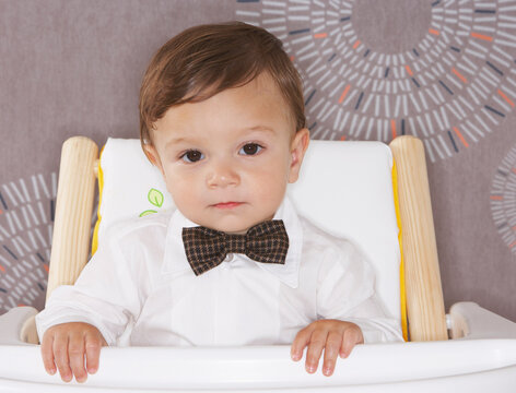 Baby in High Chair