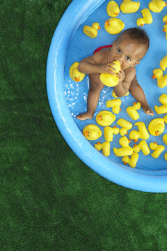 Baby in Pool
