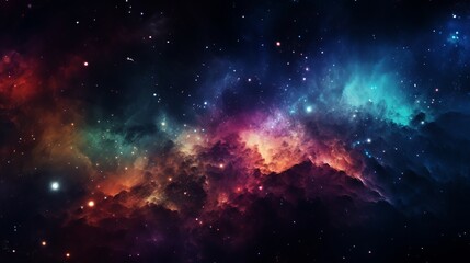 space, surreal, cosmic, random, amoled wallpaper, galaxy, colors, copy space, 16:9