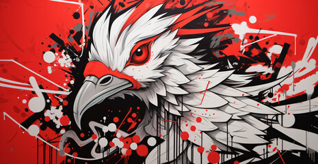 bird of prey graphic