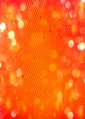 Red bokeh background for seasonal, holidays, event celebrations and various design works