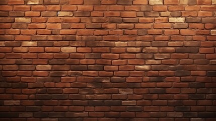 A classic wall of bricks, creating a stable and warm background
