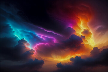 Fototapeta premium a beautiful picture, an abstraction, an illusion, something that does not exist in reality