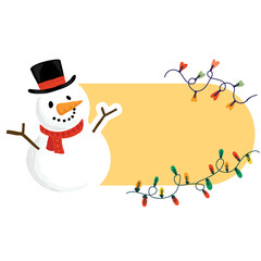 isolate christmas label