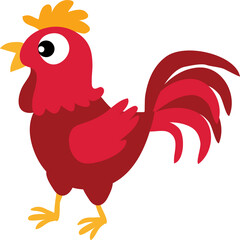rooster red chicken