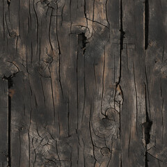 Dark Old Wood Texture Seamless Pattern Rustic Digital Background Design
