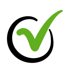 check icon vector. check mark icon. check list button icon