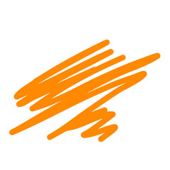 Hand drawn scribble lines. Doodle marker line stripes