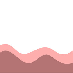 wave banners in different colors vector 