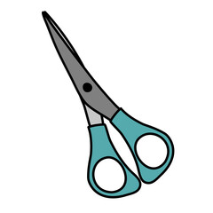 Scissors Cartoon Vector Illustration 