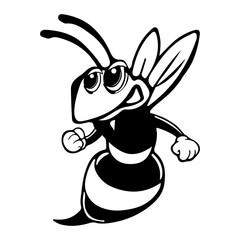 Hornet Bee Mascot Svg png, Hornet Mascot Svg File,Hornet Cut Files,Hornet Silhouette Cut Files,Hornet Clipart,Hornet Monogram,Hornet Masco
