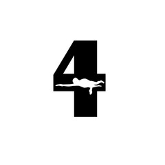 swimming Swim Swimmer svg png, swimming Alphabet font svg png, Swimming svg,  american flag sports svg, swim svg, usa flag swim svg png 