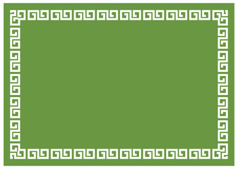 中華風　フレームイラスト	