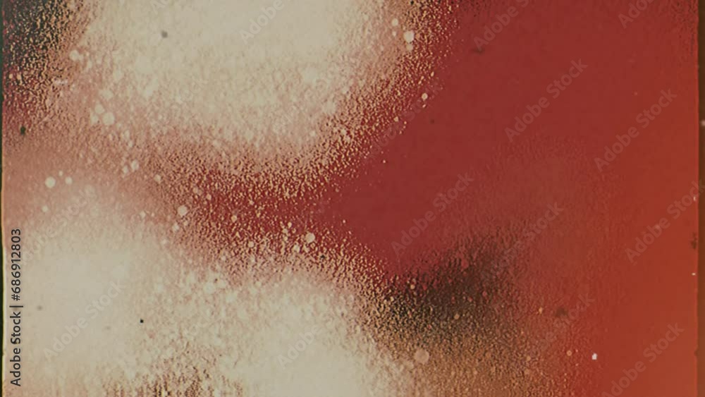 Aufkleber textured background loop with dust and grain hand drawings