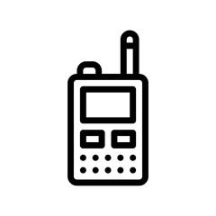 radio line icon