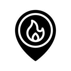 coordinates glyph icon