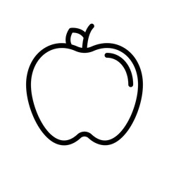 apple line icon