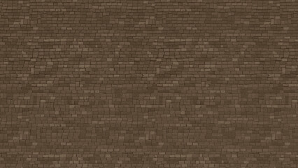 Brick Random size brown background