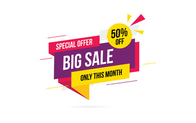 Sale Banner. Offer Tag. Sale Background. Special Offer. Price Tag. Sale Banner Collection. Vector Design.